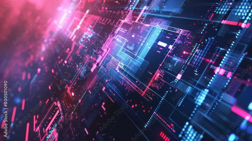 abstract digital high tech background abstract digital high tech background