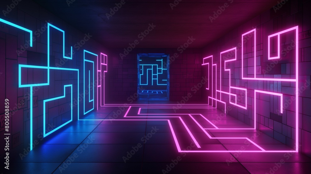 Neon-lit pathways leading into a labyrinth of numerical symbols within the Big Set of 804 number design template
Neon-lit pathways leading into a labyrinth of numerical symbols within the Big Set of 804 number design template