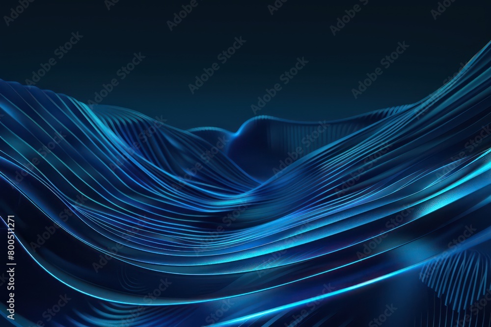dark blue abstract illustrated wallpaper with moving smoothed lines and amazing depth and light dark blue abstract illustrated wallpaper with moving smoothed lines and amazing depth and light