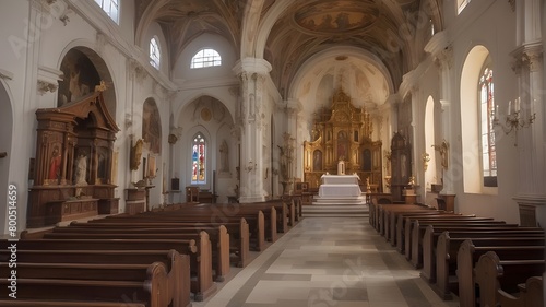 inside the church