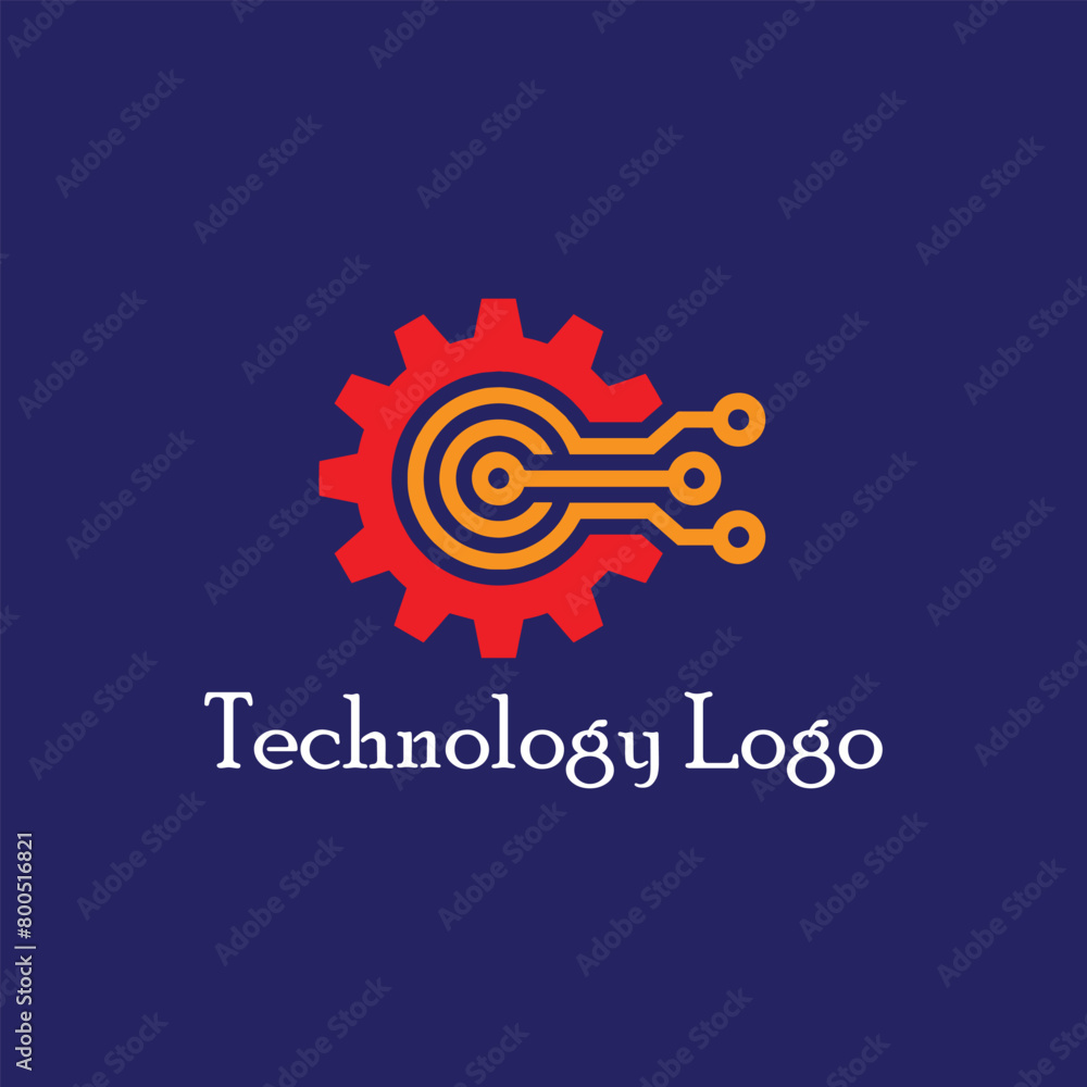 digital technology logo design vector digital technology logo design vector