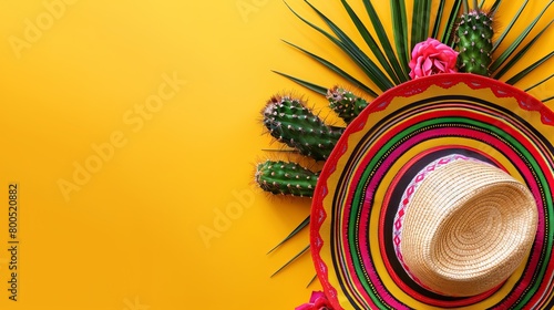 Cinco de mayo concept copyspace