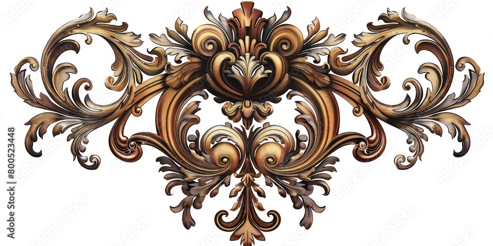 ornamental intricate flourish frame design in gold and brown ornamental intricate flourish frame design in gold and brown