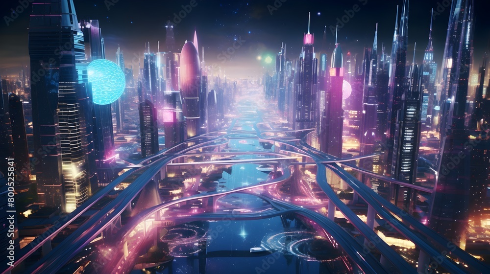  Embark on a visual journey through Connected Earth, where the fusion of digital elements, precision location pins, flowing data, and the vibrancy of a smart city converge to create a captivating scen