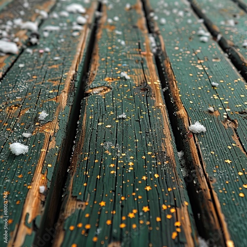 Top view wood textures, winter background