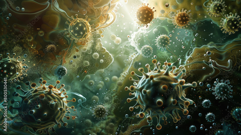 Complexity of Microscopic Viruses Revealed Complexity of Microscopic Viruses Revealed