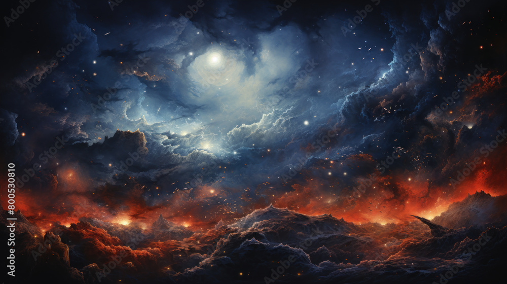 Fototapeta premium star of space