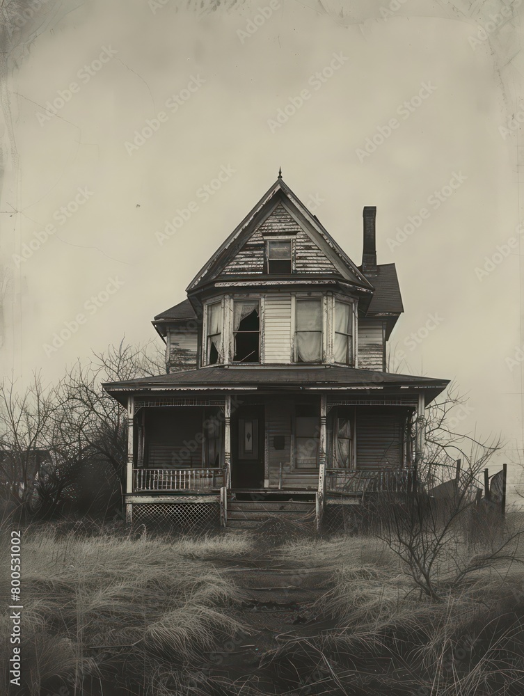 Obraz premium artistic architecture illustration with an unusual and surrealistic feel