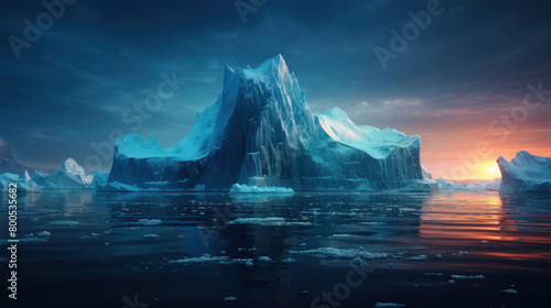 iceberg in polar regions
