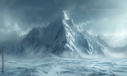 mountain in polar regions