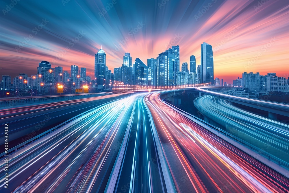 Leading Business Innovation: Futuristic City Highway in the Path to the Future Leading Business Innovation: Futuristic City Highway in the Path to the Future