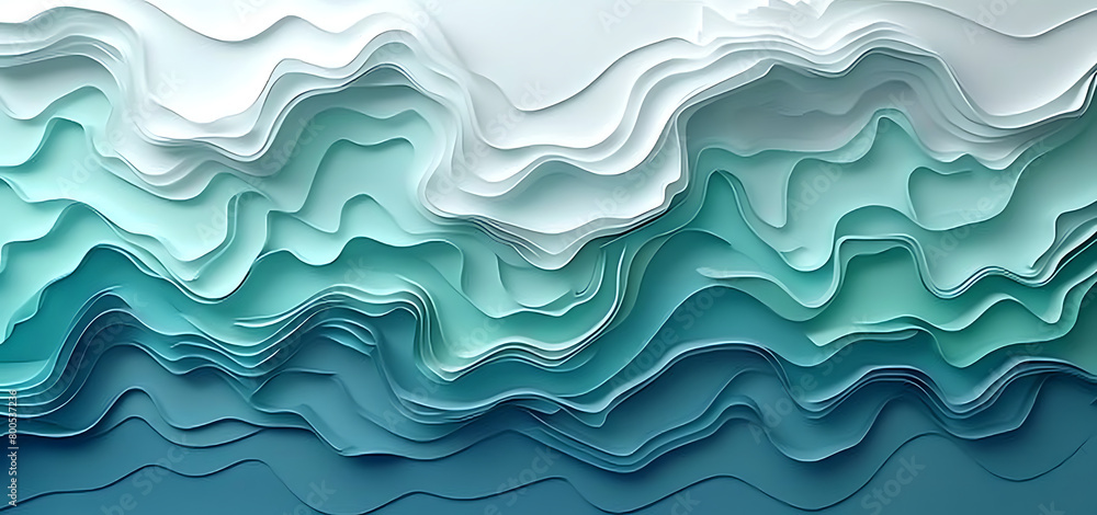 Abstract Fluid Dark blue and light blue gradient 3D realistic background. Abstract Fluid Dark blue and light blue gradient 3D realistic background.