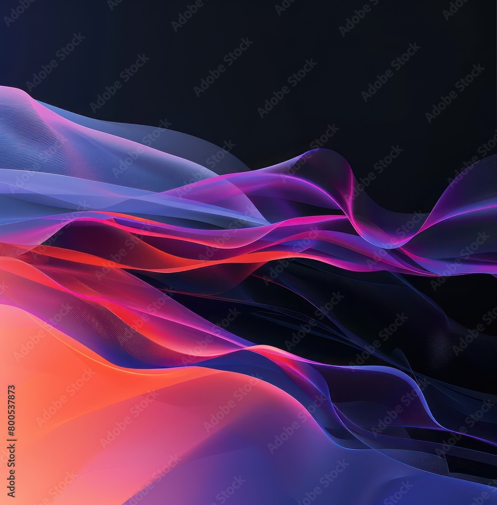 abstract background with generative aesthetics in luminescent gradient colors abstract background with generative aesthetics in luminescent gradient colors