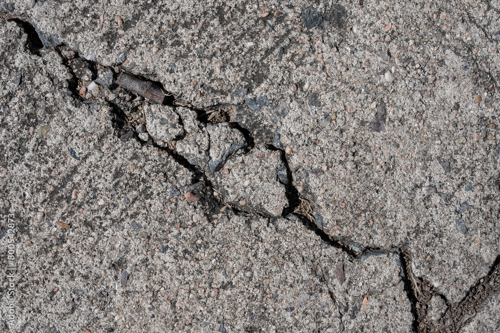 Textures with cracks on the cement floor Textures with cracks on the cement floor