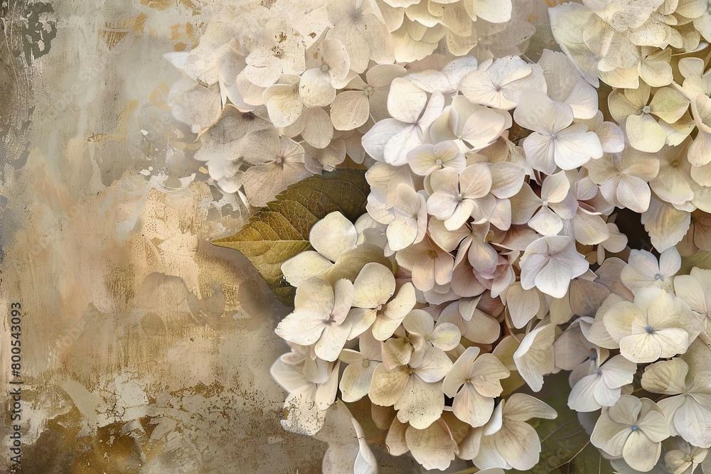 Vertical Impasto Hydrangea Canvas Art - Muted Tones Floral Printable for Spring Decor Vertical Impasto Hydrangea Canvas Art - Muted Tones Floral Printable for Spring Decor
