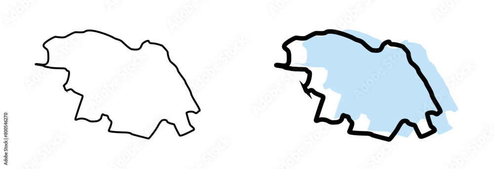 Obraz premium fredericksburg virginia map, fredericksburg virginia vector, fredericksburg virginia outline, fredericksburg virginia
