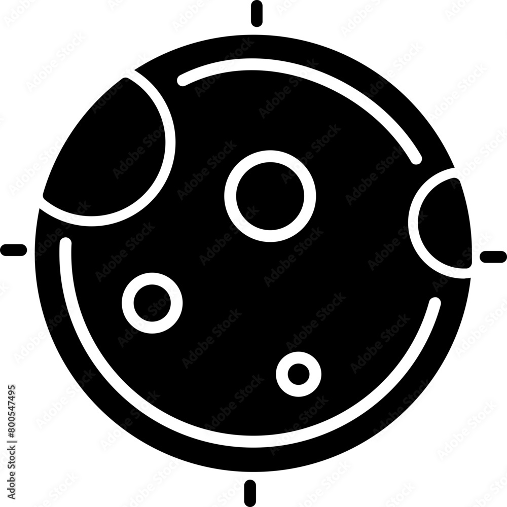 Fototapeta premium Moon Icon