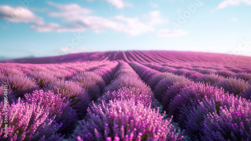 lavender field in bloom