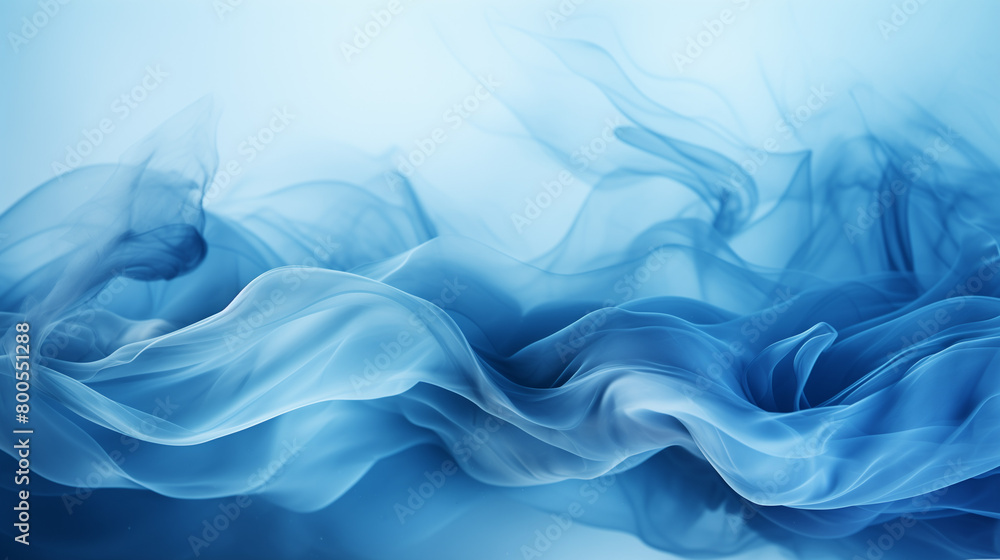 Obraz premium abstract blue water sky against background, soothing, refreshing