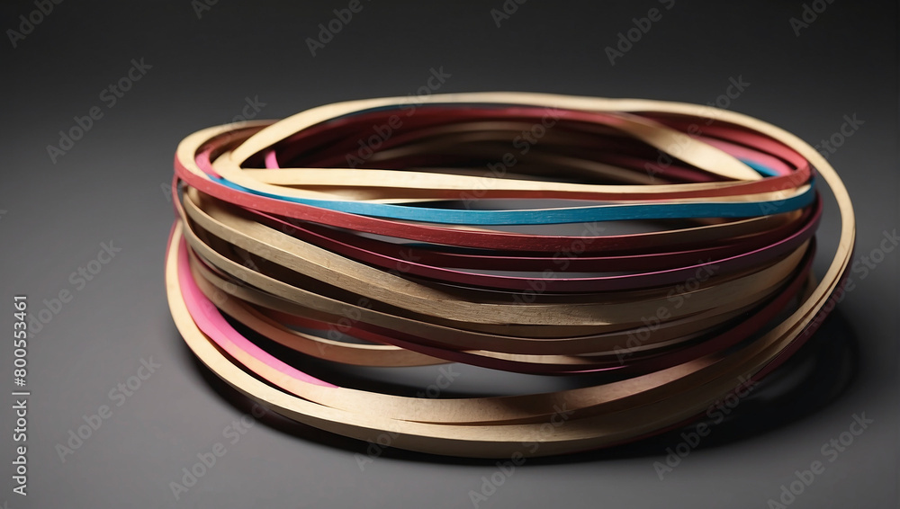 rubber band in a new style 