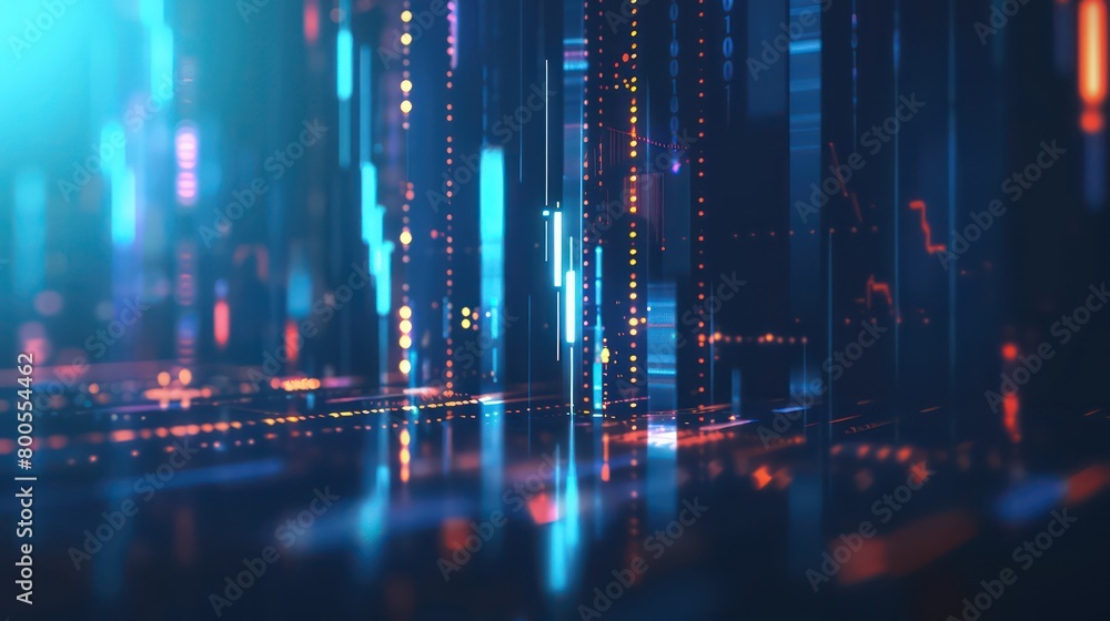 abstract illustration background with digital encryption patterns and financial market graphics, very modern and hi-tech abstract illustration background with digital encryption patterns and financial market graphics, very modern and hi-tech
