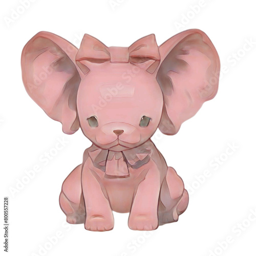 cute bear toy anime, generative ai