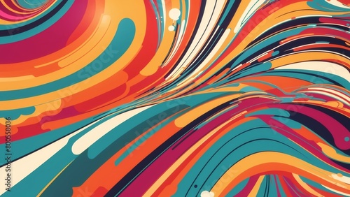 Fond graphique, abstrait, Disco, Funk, Hippie, année 70, Glamour, Révolution, 