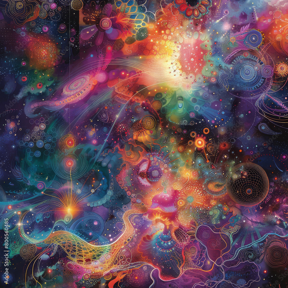 Astral Reverie Captivating Abstract Space Art Astral Reverie Captivating Abstract Space Art