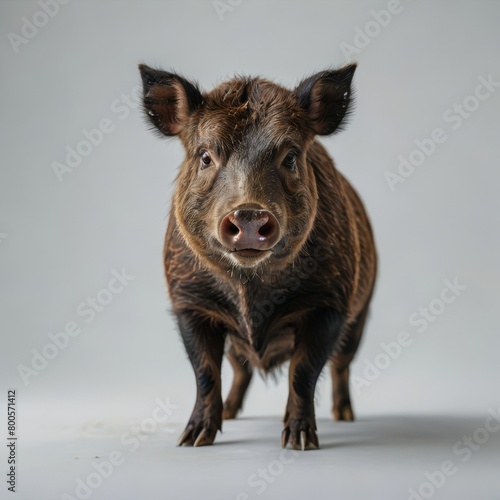 wild boar pig on white © Садыг Сеид-заде