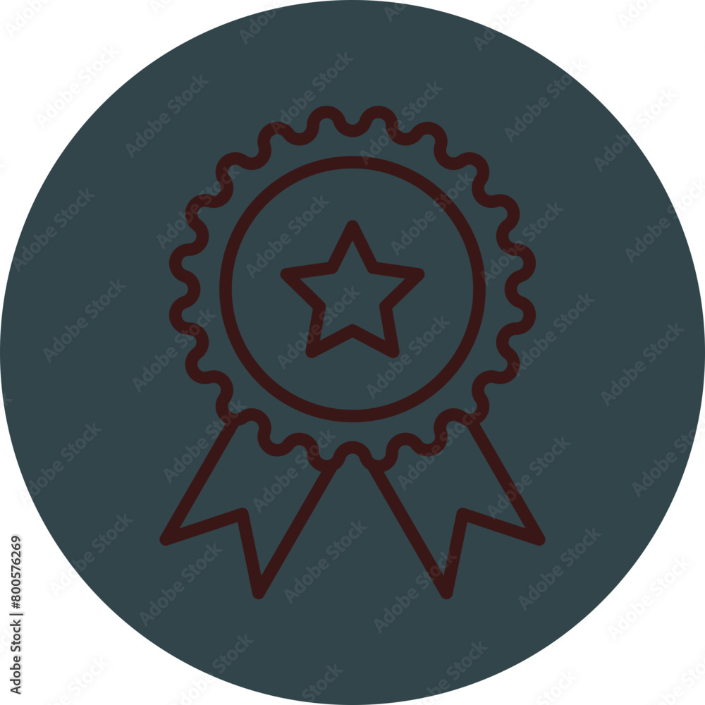 Medal Grey Red Line Circle Icon Line Circle Icon Medal Grey Red Line Circle Icon Line Circle Icon