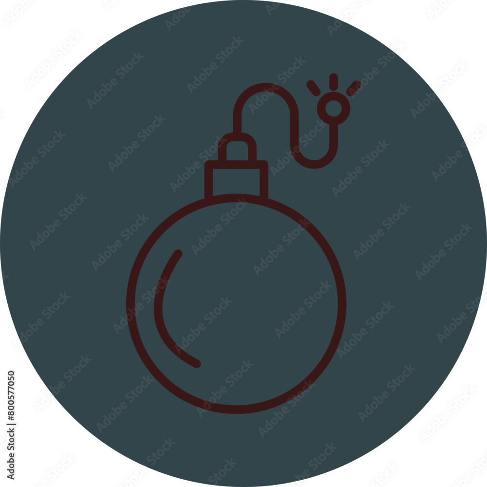 Bomb Grey Red Line Circle Icon Line Circle Icon Bomb Grey Red Line Circle Icon Line Circle Icon