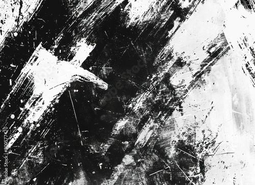 black and white grunge background, distressed paint with nice textures