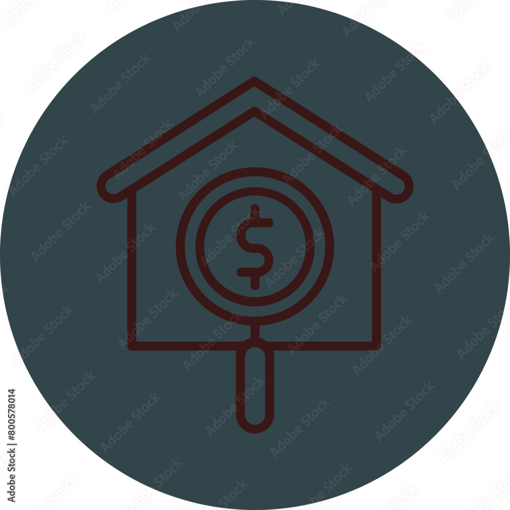 Analysis Grey Red Line Circle Icon Line Circle Icon Analysis Grey Red Line Circle Icon Line Circle Icon