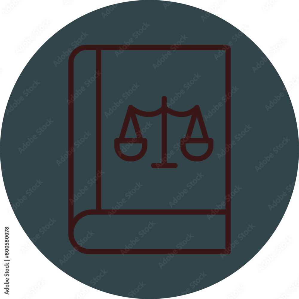 Book Grey Red Line Circle Icon Line Circle Icon Book Grey Red Line Circle Icon Line Circle Icon
