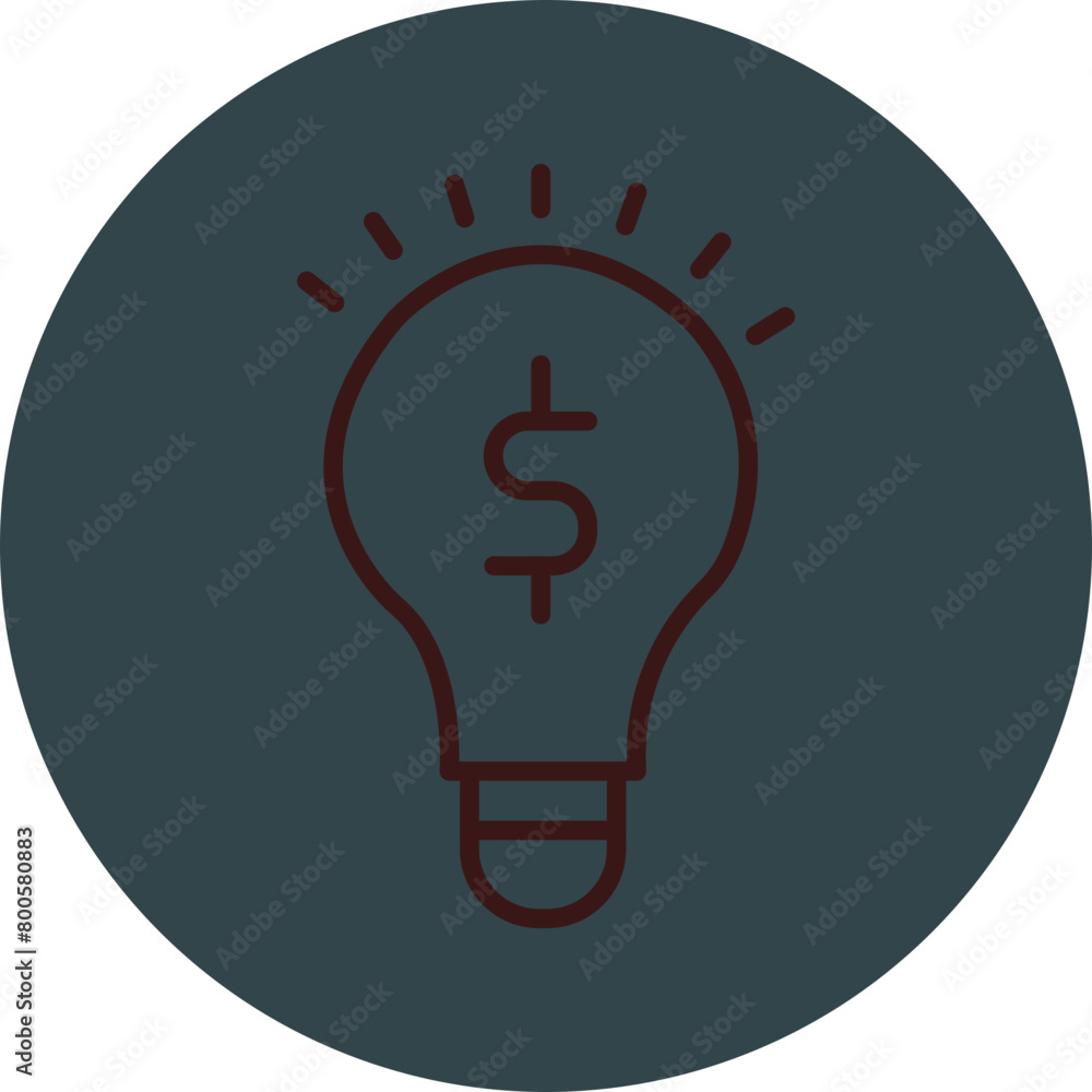 Business Idea Grey Red Line Circle Icon Line Circle Icon Business Idea Grey Red Line Circle Icon Line Circle Icon