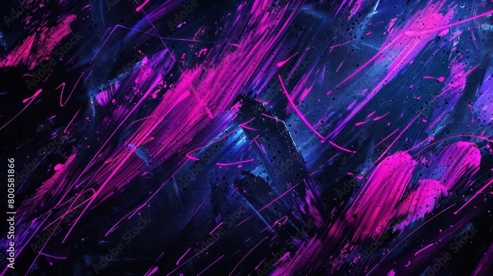 abstract wall illustration with neon violet and purples hues, artistic and modern
abstract wall illustration with neon violet and purples hues, artistic and modern