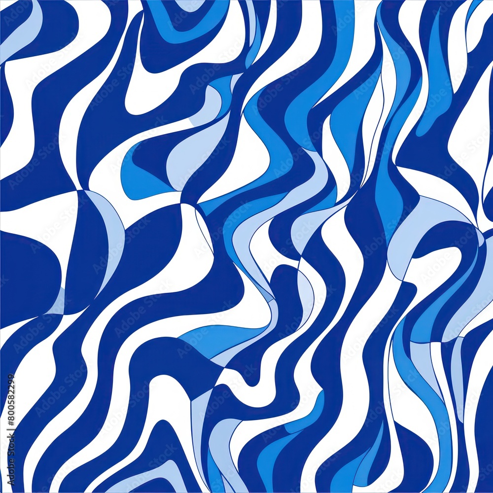 abstract illustration background with blue and white based in psychedelic and seamless patterns abstract illustration background with blue and white based in psychedelic and seamless patterns