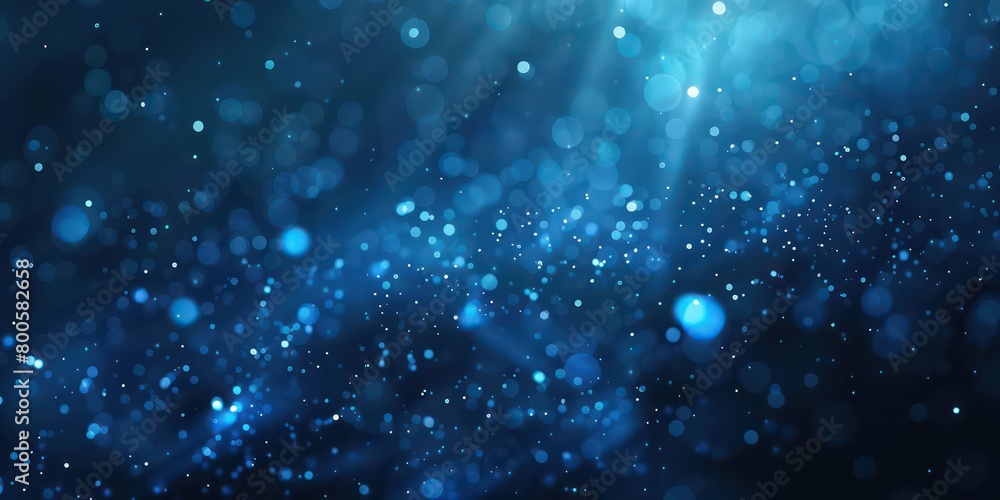 wallpaper with blue sparkling lights, nice depth and glow wallpaper with blue sparkling lights, nice depth and glow