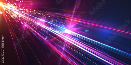 wallpaper with light lines and effects background 