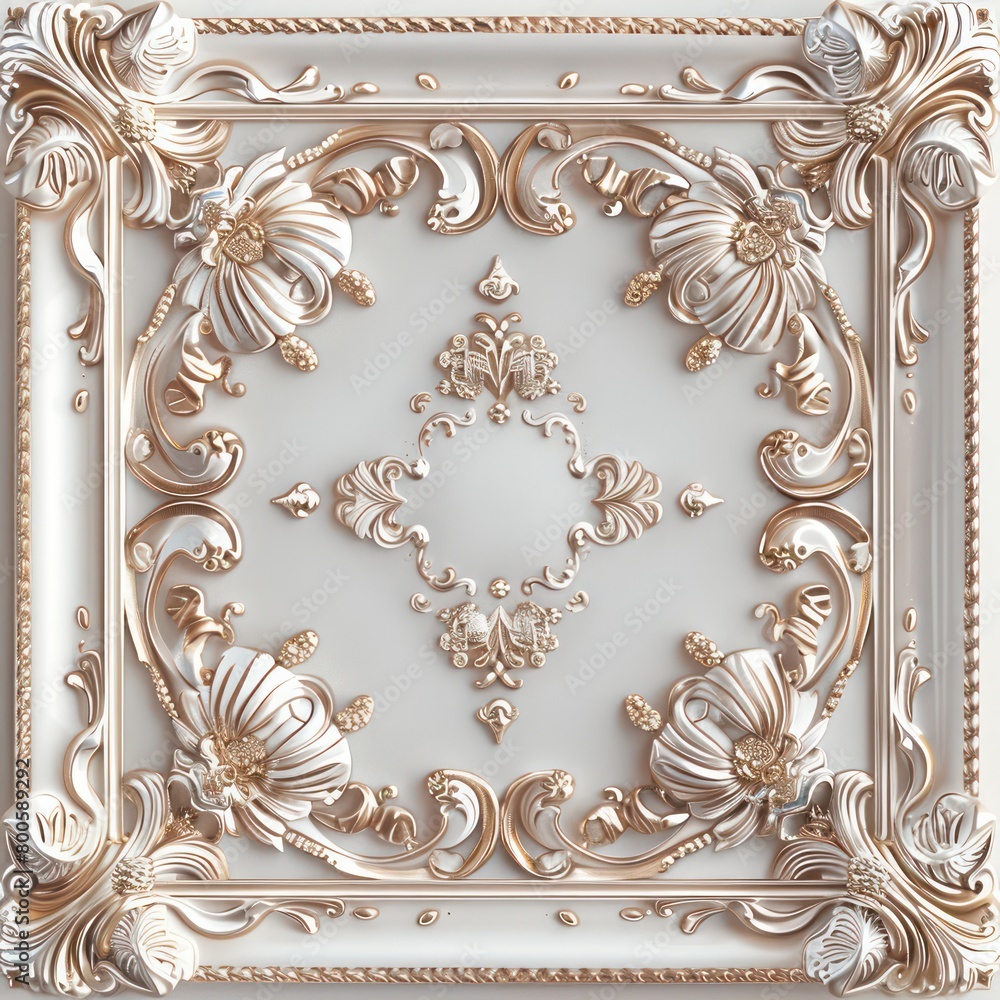ornate pattern picture frame in gold and light pink
ornate pattern picture frame in gold and light pink