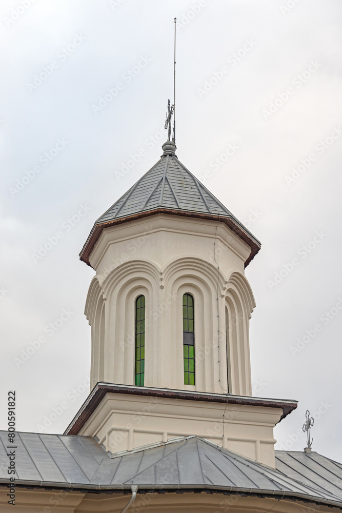 Saint George Orthodox Church Tower in Craiova Romania Saint George Orthodox Church Tower in Craiova Romania