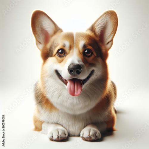 corgi dog portrait
