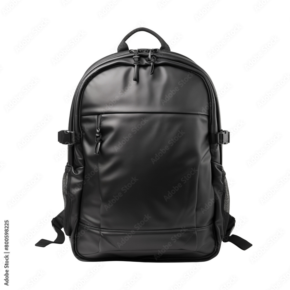 black backpack isolated on transparent or white background, png black backpack isolated on transparent or white background, png