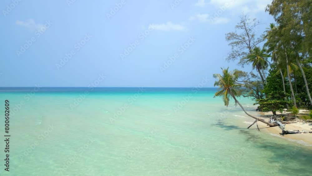 Crystal clear turquoise sea on paradise island in Thailand Crystal clear turquoise sea on paradise island in Thailand