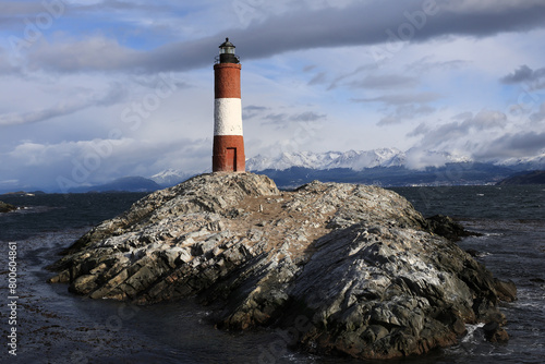 Les Eclaireurs Lighthouse Outside Ushuaia City © Ramunas