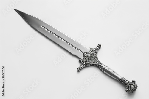 Formidable dagger, its presence commanding respect on a solid white background.