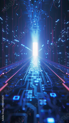 Cyberspace computer technology virtual world