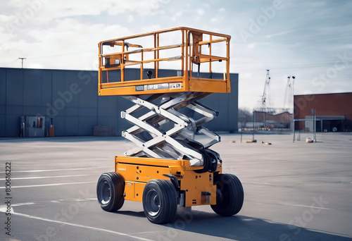 'ground Several asphalt articulated telescoping building wheeled basket boom industrial lifts lifts wheeled scissor fferent sky Lift Platform Boom Crane Articulated Hydraulic Bucket Industrial Device'