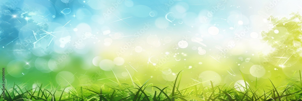 A field of grass with a bright green color and a blurry background. The grass is lush and full, giving the impression of a beautiful, serene landscape A field of grass with a bright green color and a blurry background. The grass is lush and full, giving the impression of a beautiful, serene landscape