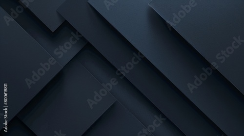 Dark blue abstract geometric background with angular layers